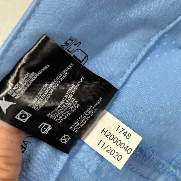 Huk Fishing Chino 6.5" Mens XXXL Blue Performance Shorts 44x6.5 Elastic Waist - Picture 15 of 16